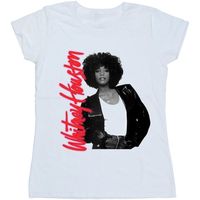 whitney houston camiseta manga larga whitney para mujer