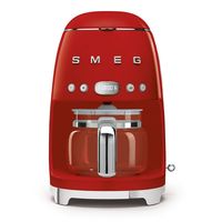 smeg dcf02rdeu cafetera de goteo 14l 1050w roja