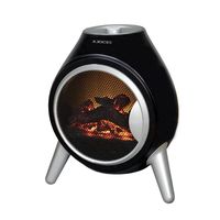 jocel salamandra chimenea electrica 1800w negro