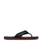 tommy hilfiger - chanclas negras para hombre 41 azul