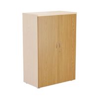 wooden storage cupboard doors  1200mm  nova oak