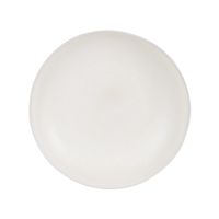 plato hondo de gres beige