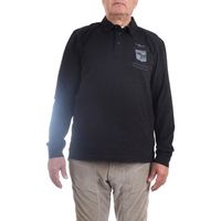 aeronautica militare polo 222po1650j565 polo hombre negro para hombre