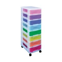 really useful storage tower polypropylene 8x7l drawers - dt1007