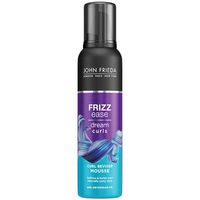 john frieda fijadores frizz-ease espuma rizos revitalizados para mujer