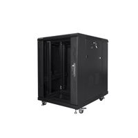 armario lanberg rack 19 15u 600x800 flat pack black negro