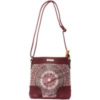 smash bolso sac a bandouliere clara bordeaux para mujer