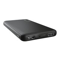 trust primo ultra-thin powerbank 10000 mah negra