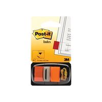 post-it index tabs 25mm orange 600 pack 680-4