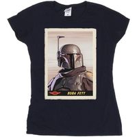 disney camiseta manga larga the mandalorian para mujer