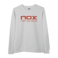 sudadera nox mujer team blanca