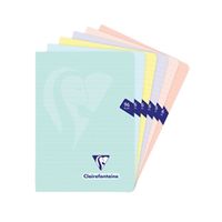 clairefontaine mimesys notebook lined 48 sheets a5 pack 10 308686c