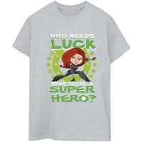 marvel camiseta manga larga st patricks day luck para mujer