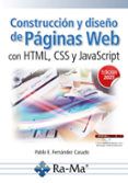 construccion y diseno de paginas web con html css y javascript