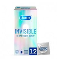 durex preservativo invisible sensitivo 12 unidades