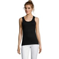 sols camiseta tirantes jane - camiseta mujer sin mangas-100 algodon semi-peinado para mujer