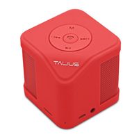 talius cube altavoz bluetooth 3w rojo