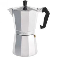 oryx classic cafetera italiana 6 tazas plata