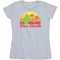 marvel camiseta manga larga she-hulk attorney at law sunset flex para mujer