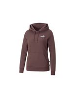 sudadera puma essentials embroidery mujer brown