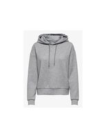 sudadera only onplounge light grey melange mujer