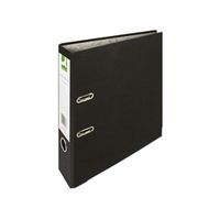 q-connect lever arch file paperbacked a4 black 10 pack kf20038