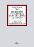 propiedad intelectual para estudios de grado con cuadros sinopticos p