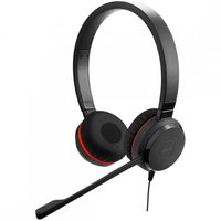 jabra evolve 20 se uc auriculares negros