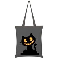 grindstore bolsa pumpkin kitten para mujer