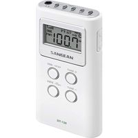 sangean dt-120 radio portatil blanco