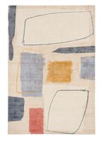 alfombra beige de lana scion composition amber 160 x 230cm