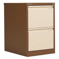 bisley filing cabinet 2 drawer 470x622x711mm ref - bs2e-0506