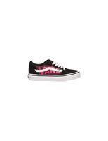 zapatillas vans my ward glow mdpnk mujer negro rosa