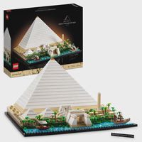 kit de construccion lego architecture landmarks collection 21058 gran piramide de guiza modelo