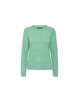 jersey vero moda doffy o-neck bright green mujer