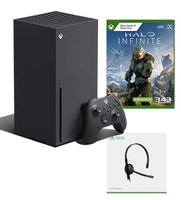 consola xbox series x  halo infinite  xbox headset