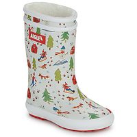 aigle botas de agua lolly pop fur print para nina