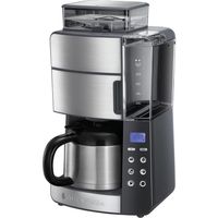 russell hobbs grind and brew thermal carafe cafetera automatica combinada 1l acero inoxidable