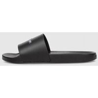 calvin klein jeans chanclas chancla pool slide rubber negro para hombre