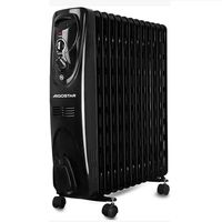 aigostar radiador de aceite de 11 elementos 2300w 3 niveles de potencia negro