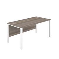 1400x600 goal post rectangular desk grey oak-white