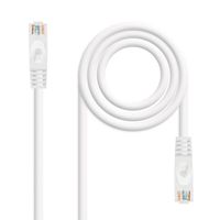 nanocable cable de red rj45 lszh cat6a utp awg24 1m blanco