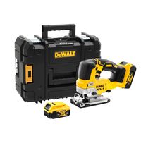 sierra calar a bateria dewalt dcs334p2 18v con 2 bateria de 5ah