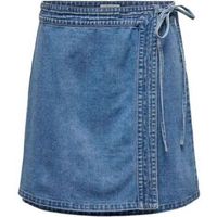 only falda 15325949 villa-light blue denim para mujer