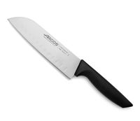 cuchillo santoku con alveolos de 180 mm mango negro