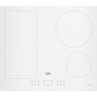 beko hii64200fmtw placa de induccion 4 zonas 58cm blanca