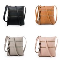 bolso de hombro estilo retro bolso cuadrado pequeno de cuero vegano bolso de hombro con multiples bolsillos