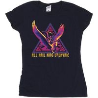 marvel camiseta manga larga love and thunder all hail para mujer