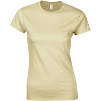 gildan camiseta manga larga softstyle para mujer