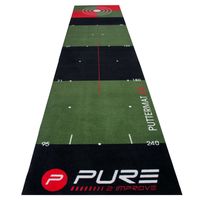 pure2improve alfombra de practica de golf 300x65 cm p2i140010